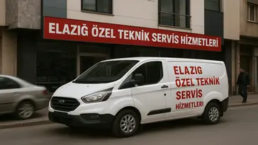 Elazığ Teknik Servisi İşletmemizin ve Teknik Servis Aracımızın Resmi